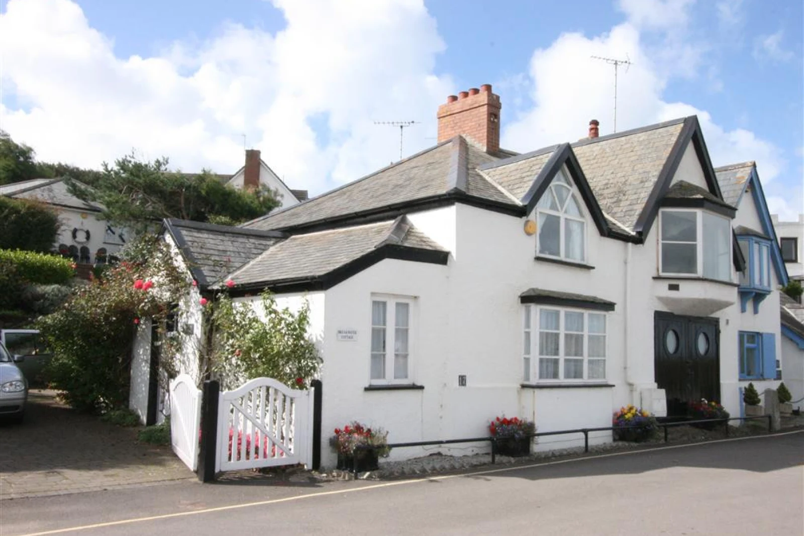 Exterior of cottage