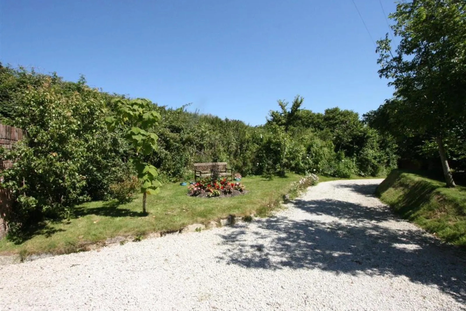 The driveway
