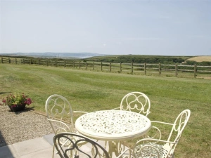 Garden and view