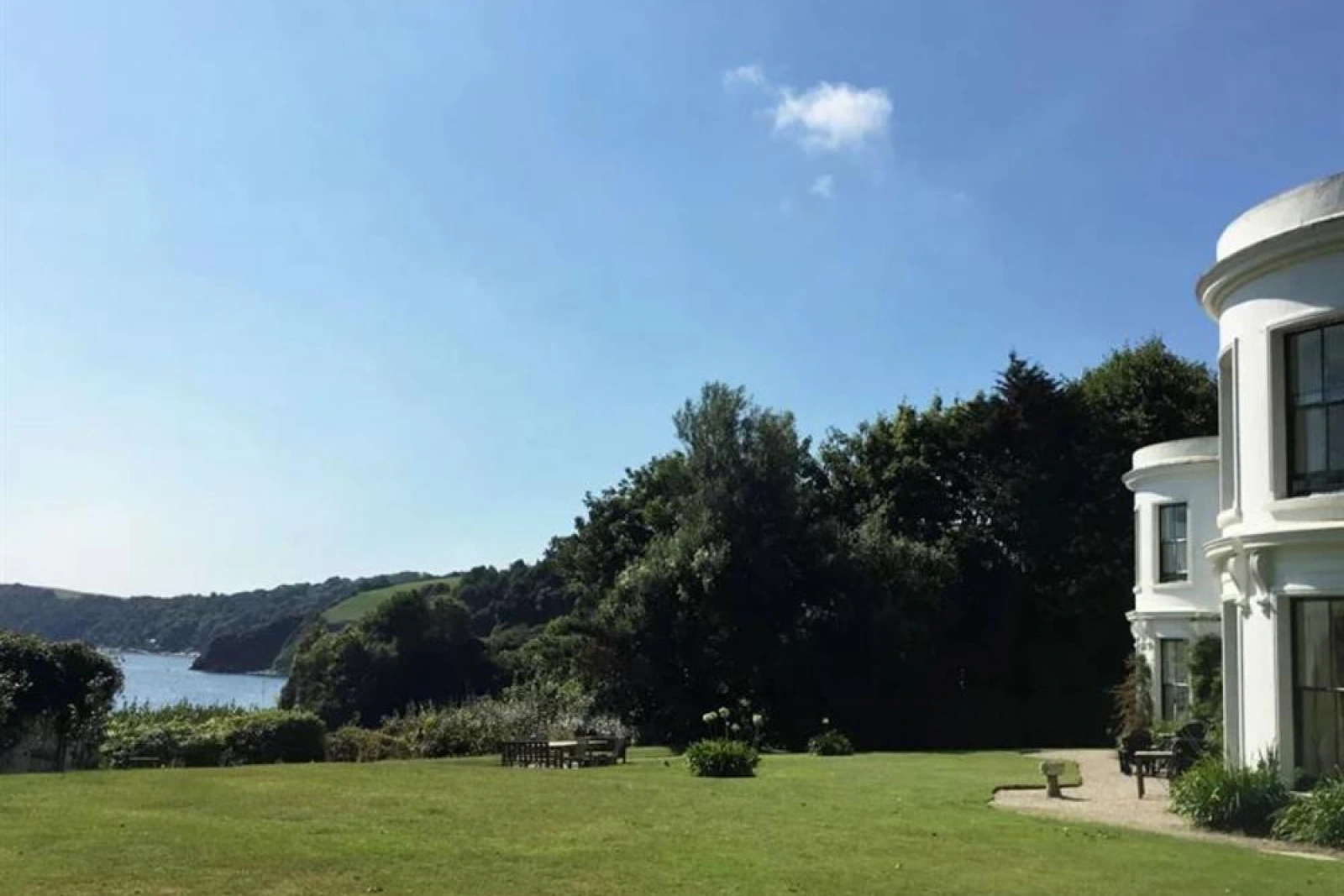 Porthpean House and garden 