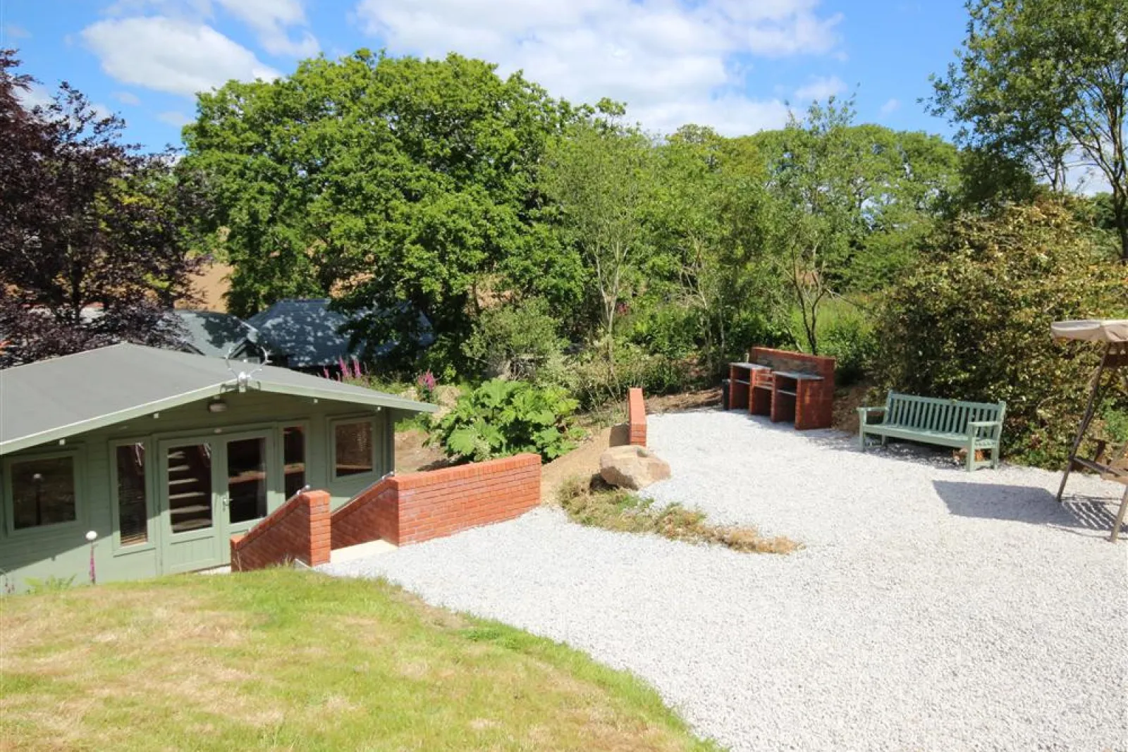 The Cabin and grounds