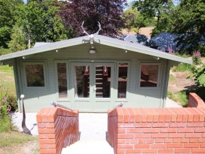 Entrance to The Cabin