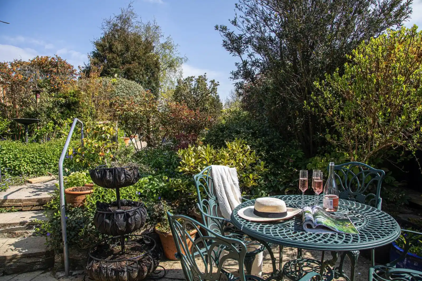 Lovely cottage garden