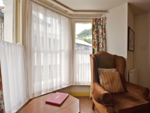 The comfortable window seat