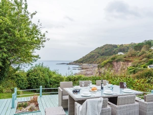 Large garden with beautiful views
