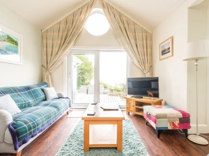 Bright lounge with sea view