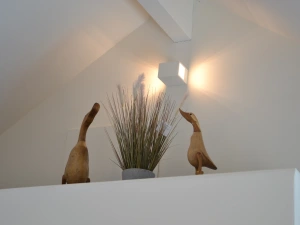 The owners has added some charming touches.