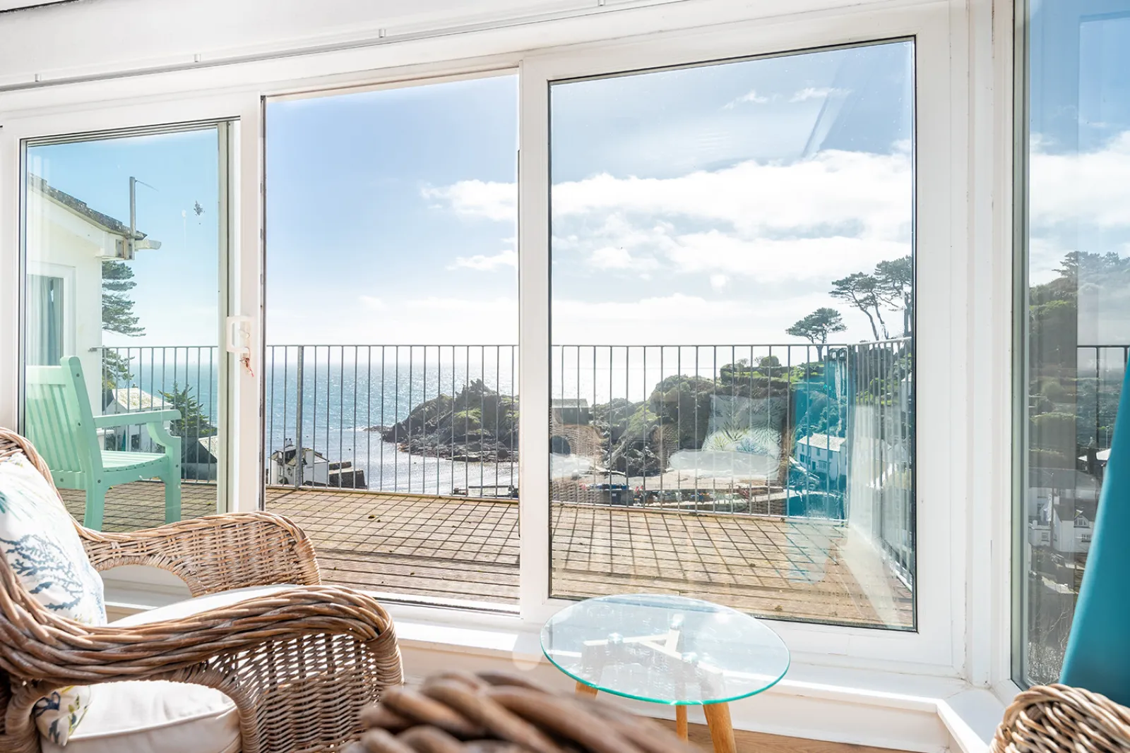 The lounge view with access to balcony