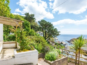 One of the sunny terraces