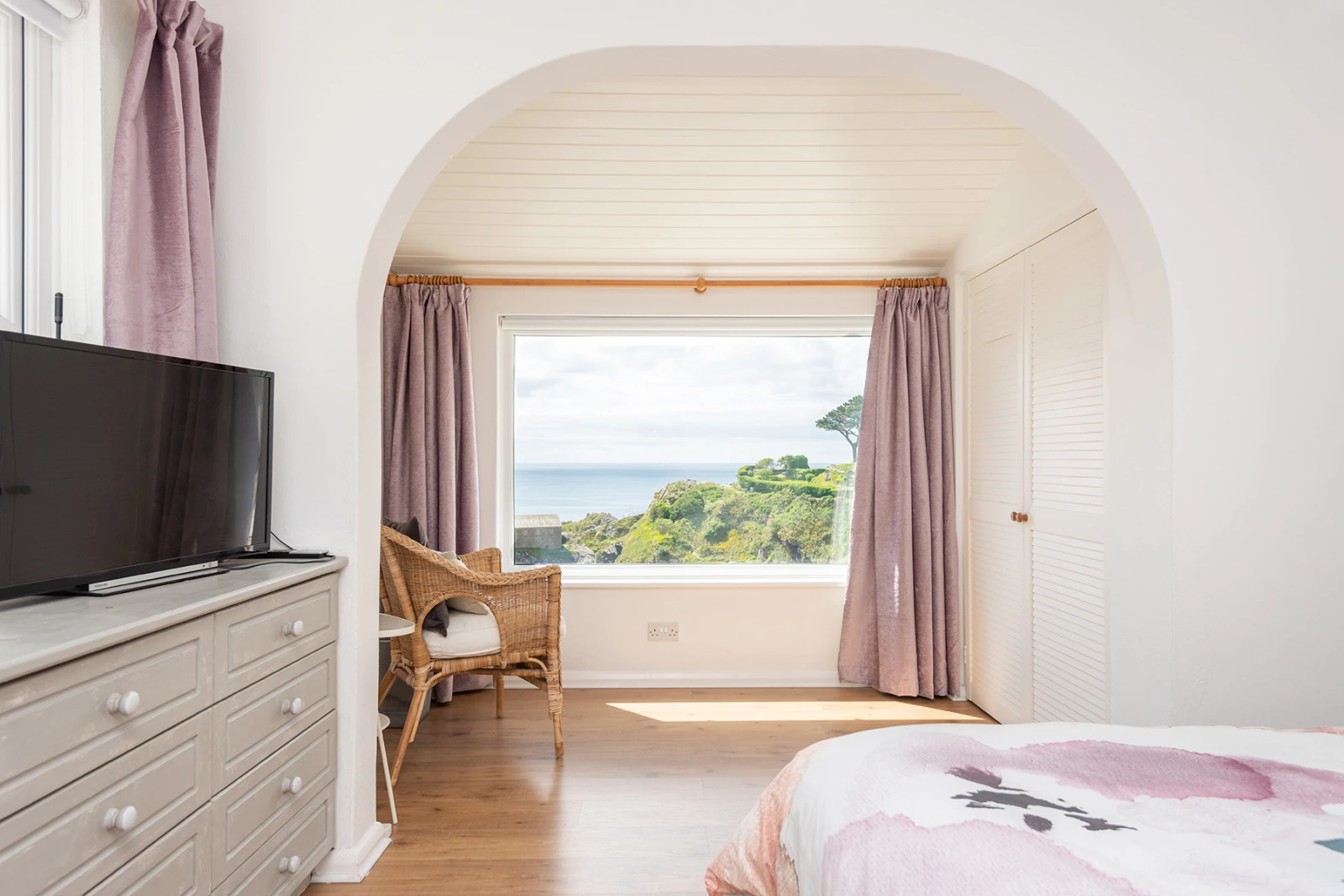 The master bedroom 