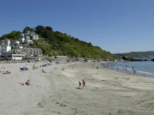 East Looe beach, only yards away from the cottage