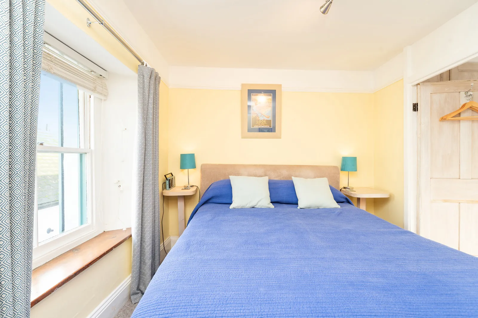 The master top floor bedroom