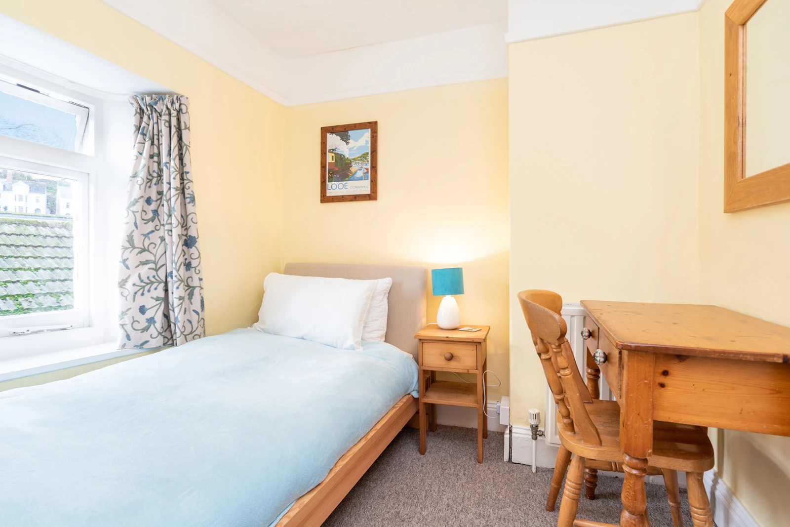 The single bedroom on top floor