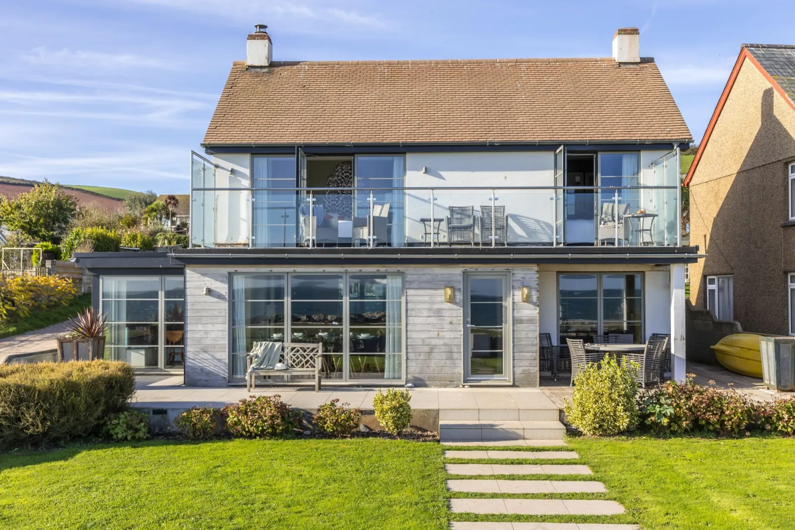 Property exterior in the village of Beesands - Beam Ends