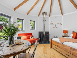 Double Bed, Woodburner-The Ember Room 