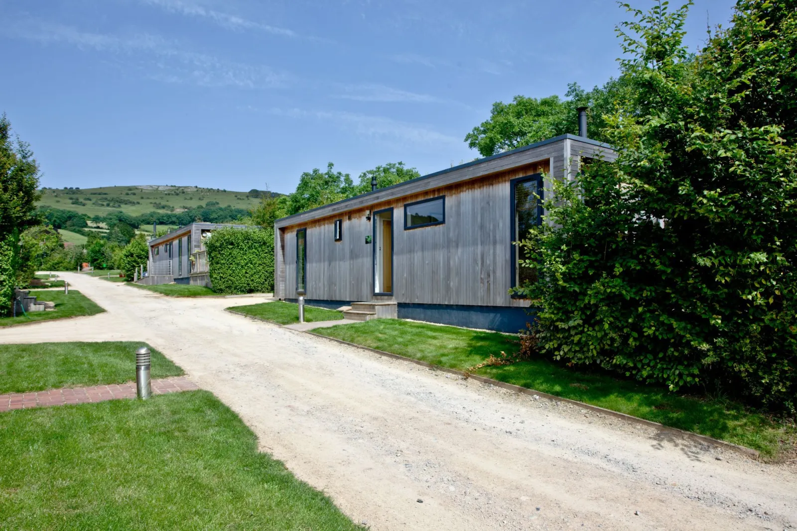 External view of property with parking  - Blackbird Lodge 