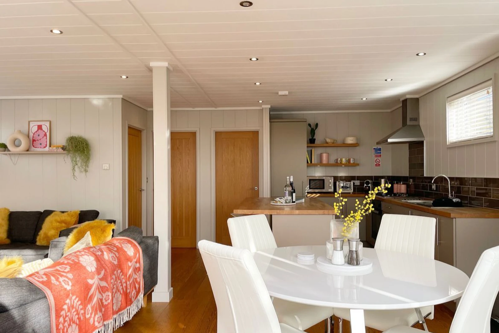 Open plan living, dining and kitchen area - The Sleights, Strawberryfield Park