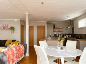 Open plan living, dining and kitchen area - The Sleights, Strawberryfield Park
