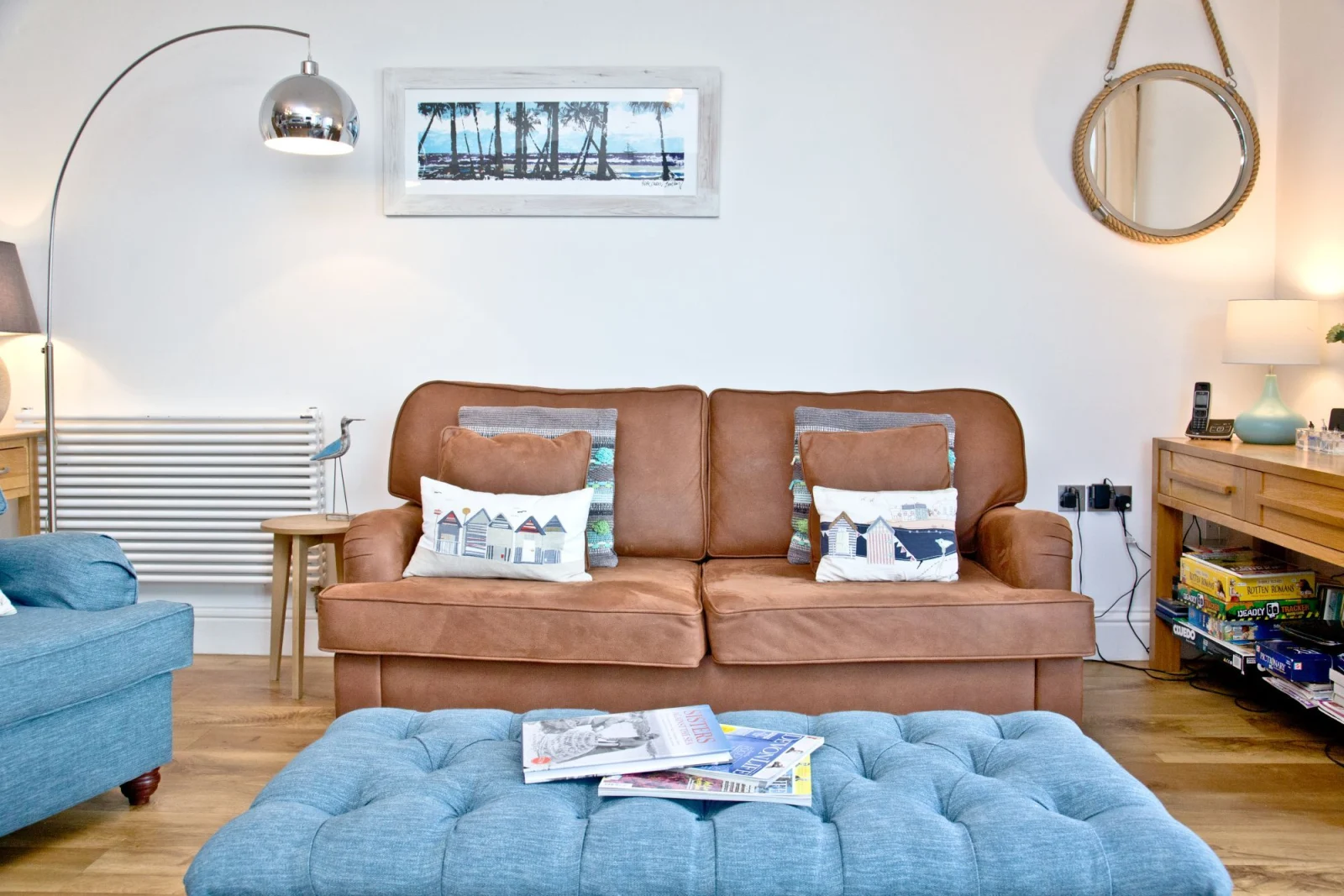 Sofas, Pouffe, Floor Lamp- 6 At The Beach