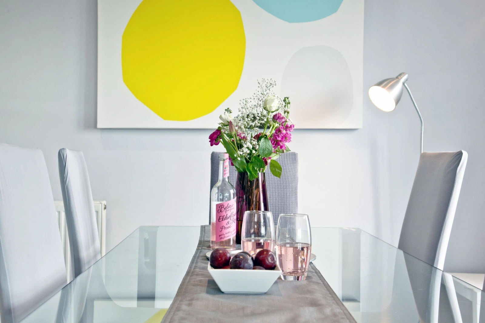 Dining Table, Art Work-Spindrift