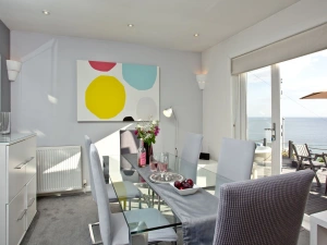 Dining Table, Patio Doors, Sea View-Spindrift