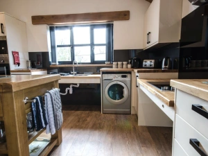 Washing Machine, Tea & Coffee Making Facilities-The Coachman's Halt