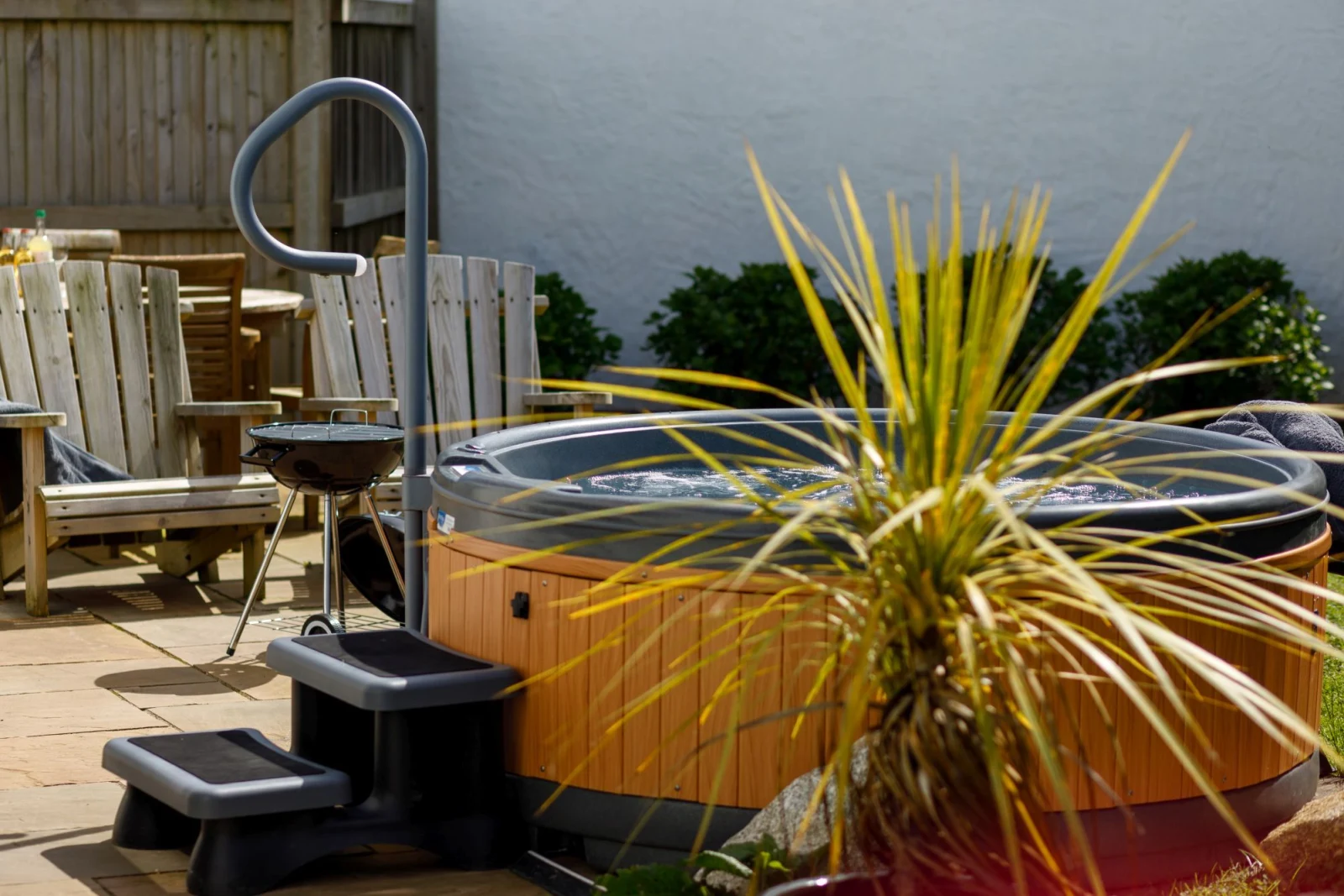 Hot Tub, Seating Area-The Coachman's Halt