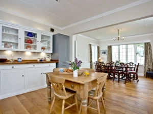 Open plan kitchen and dining area - Cregoes