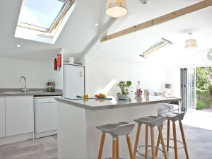 Breakfast Bar, Kitchen, Patio Doors-The Mews 