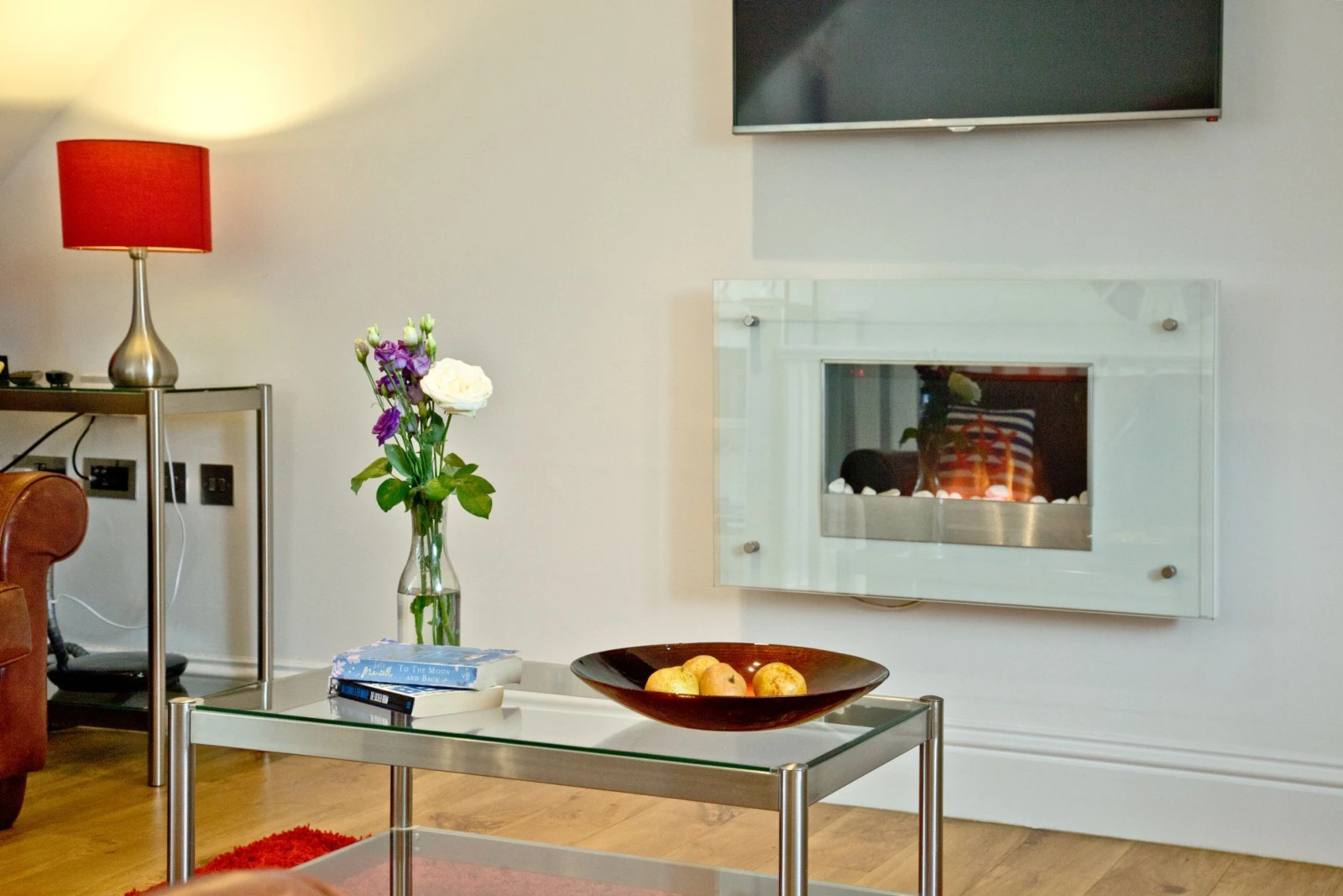 Electric Fire, Smart Tv-19 At The Beach