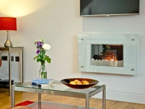 Electric Fire, Smart Tv-19 At The Beach