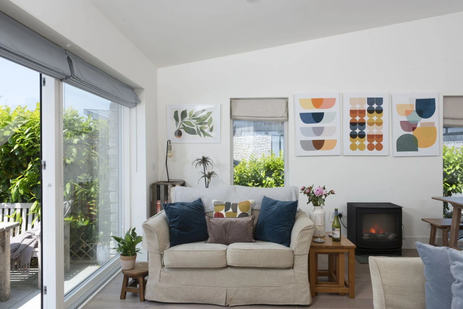 Sofa, coffee table and decorative art - 6 The Dunes, Upton Towans