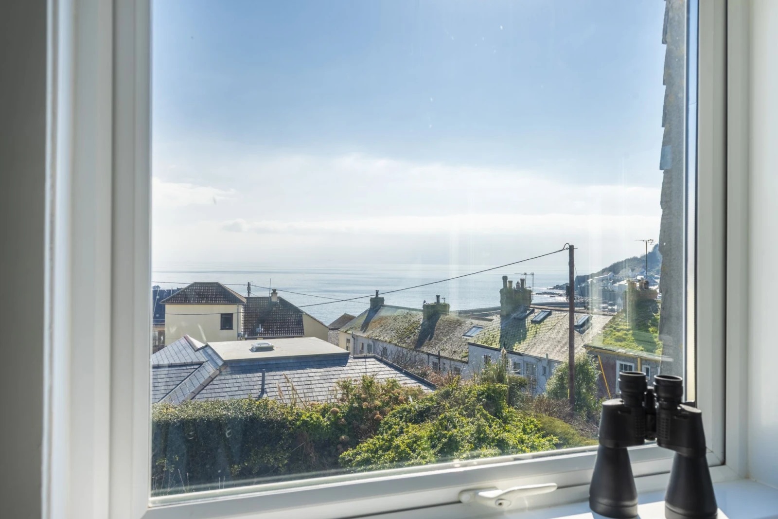 Sea views from the property - Mousehole View
