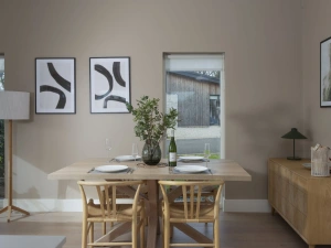 Dining table with lamp and storage - Salt Life, Dunes at Upton Towans
