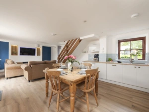 Dining table with seating for four - The Old Hay Barn