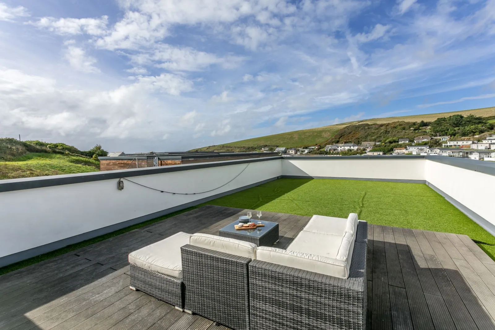 Roof Terrace, Outdoor Seating-Coast At Beachdown