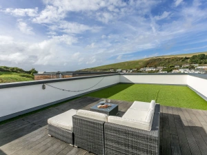 Roof Terrace, Outdoor Seating-Coast At Beachdown