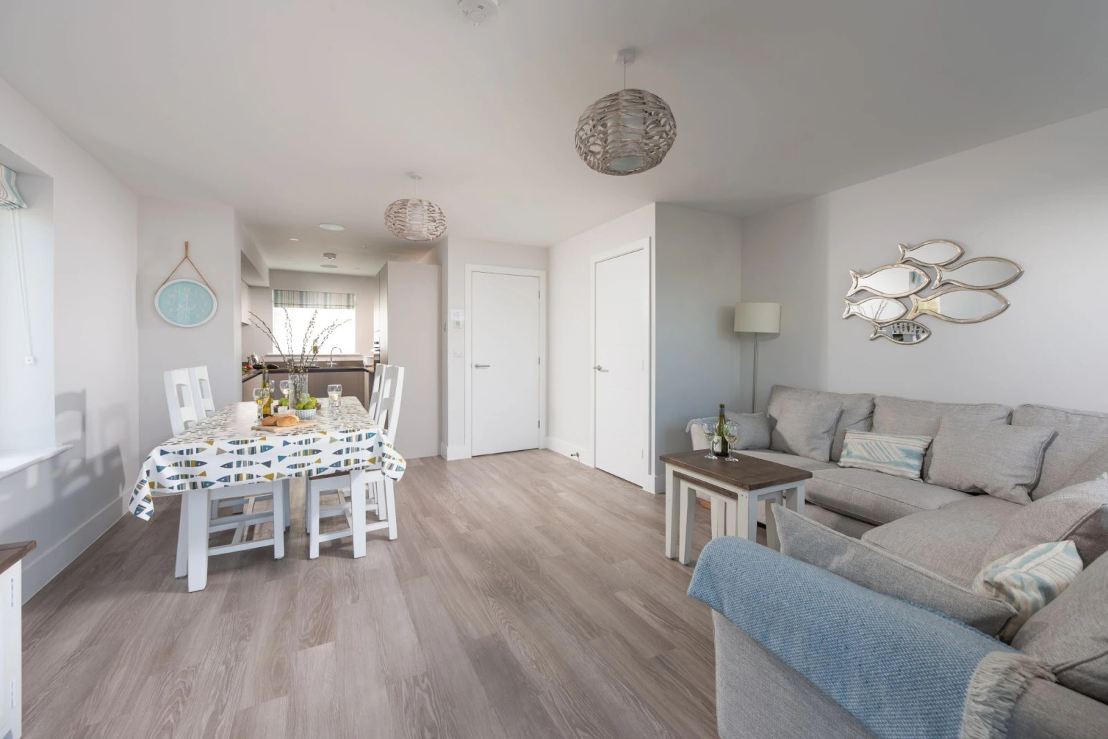 Bright and airy living area creating a relaxing space - Wish You Were Here 