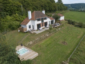 Bird's eye view of the property - Decoy Farm House