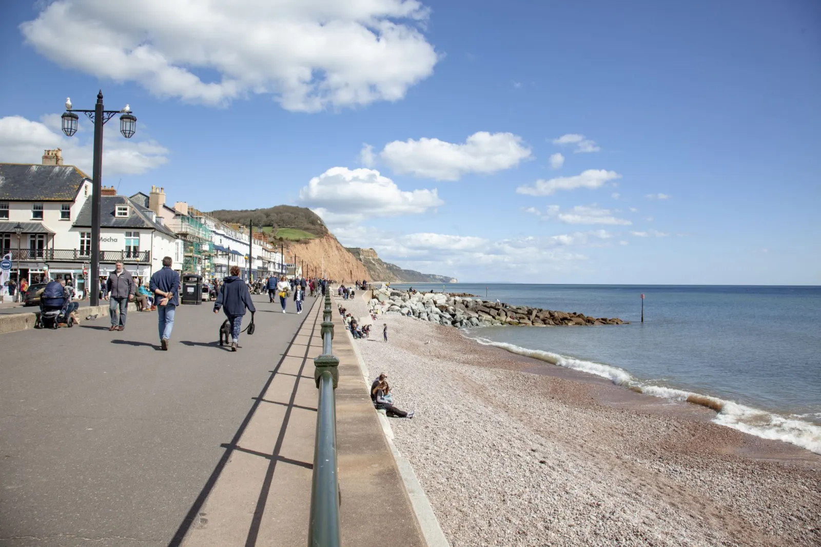 Sidmouth sea front