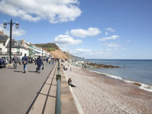 Sidmouth sea front