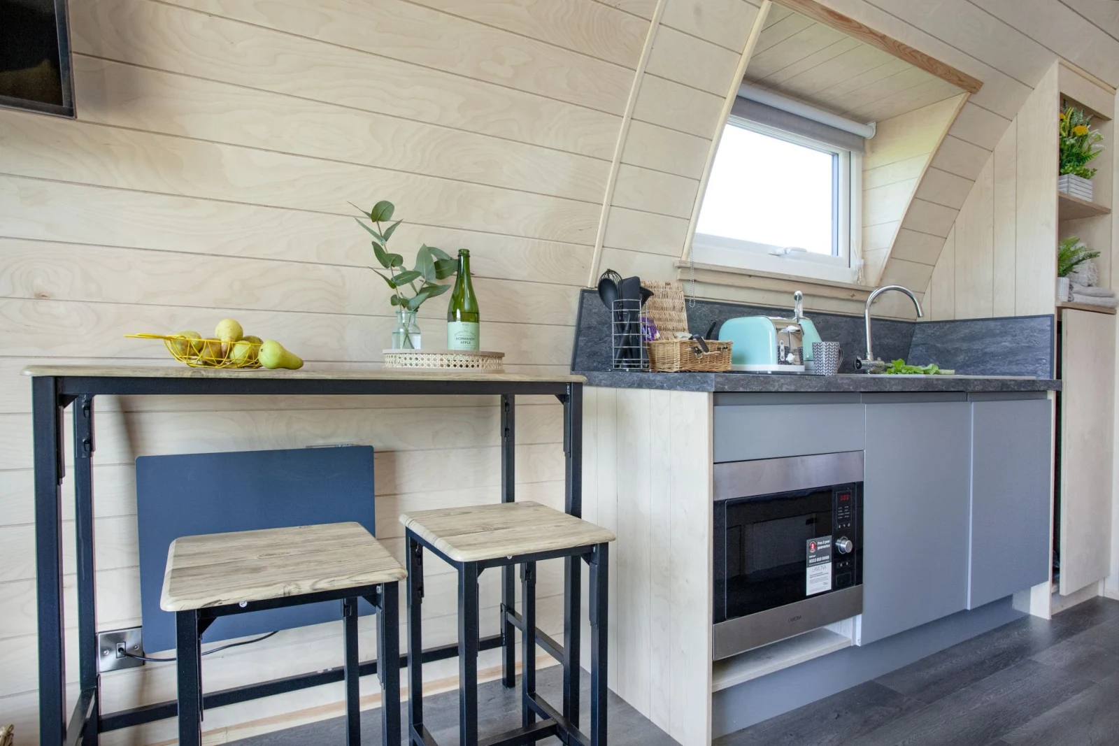 Seating inside and the kitchen area - Chapterhouse