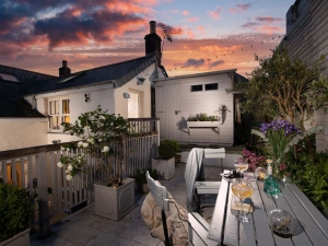 The garden in the evening - Carvossa