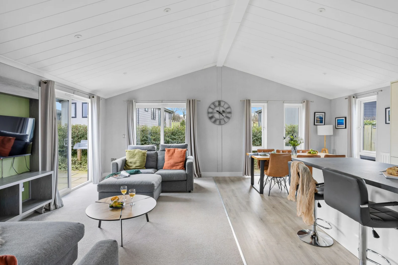 Open Plan Living- Clover Lodge