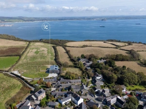 Area view of The Haybarn's situation, Near the Coast Path