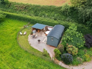 Apple Blossom- Ariel View- Devon Heaven Hideaways