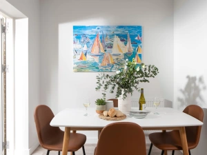 Dining area with seating for 4 - Towans Retreat