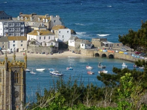 Town and Sea Views