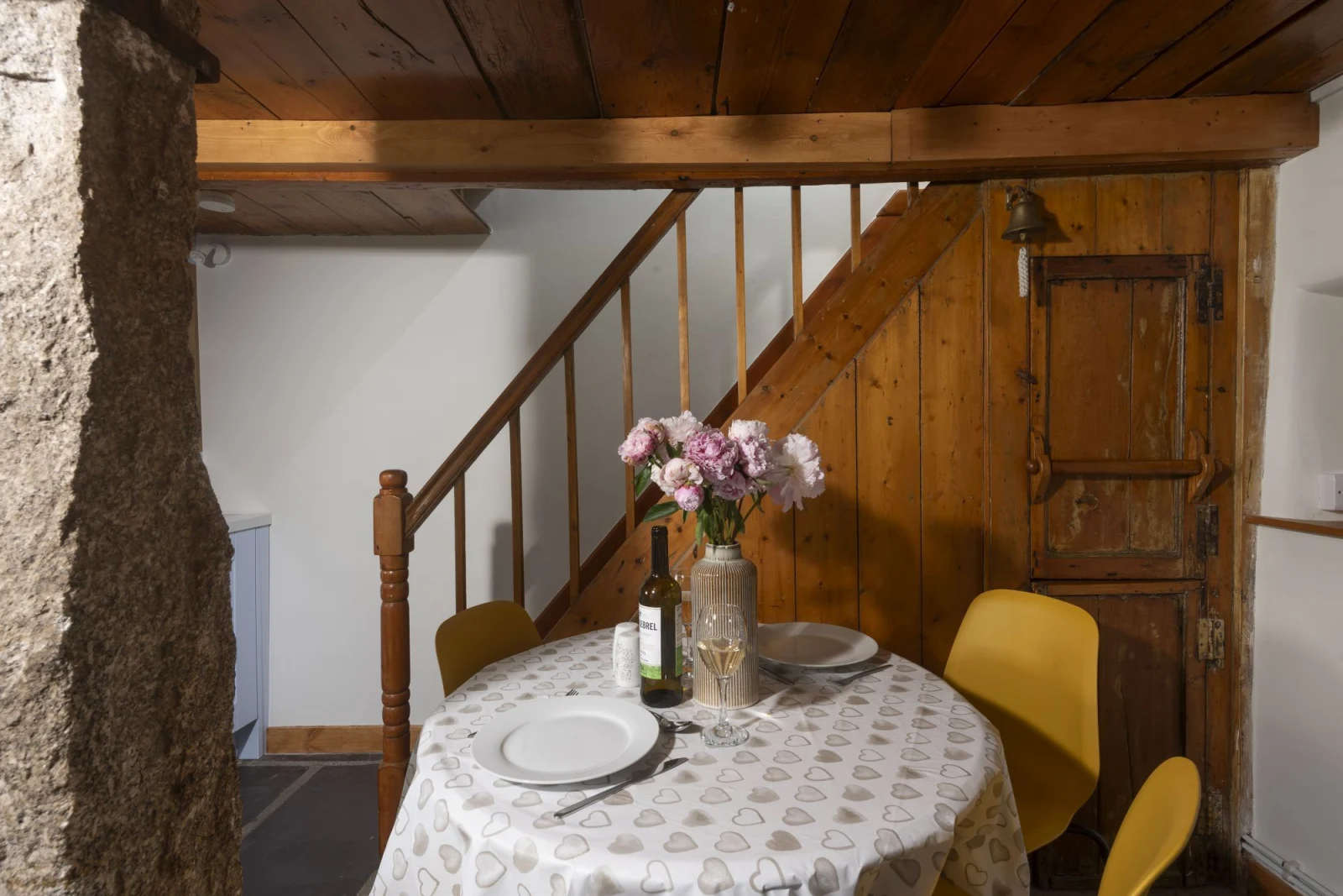 Dining Table, Staircase-7 Virgin Street