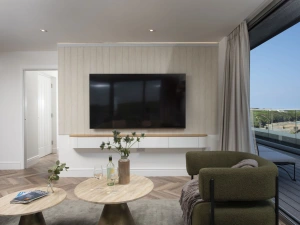 Smart TV in living area - Penthouse Oasis Sands